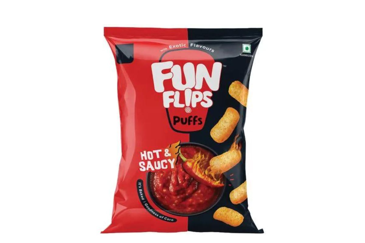Funflips Hot & Saucy Puffs
